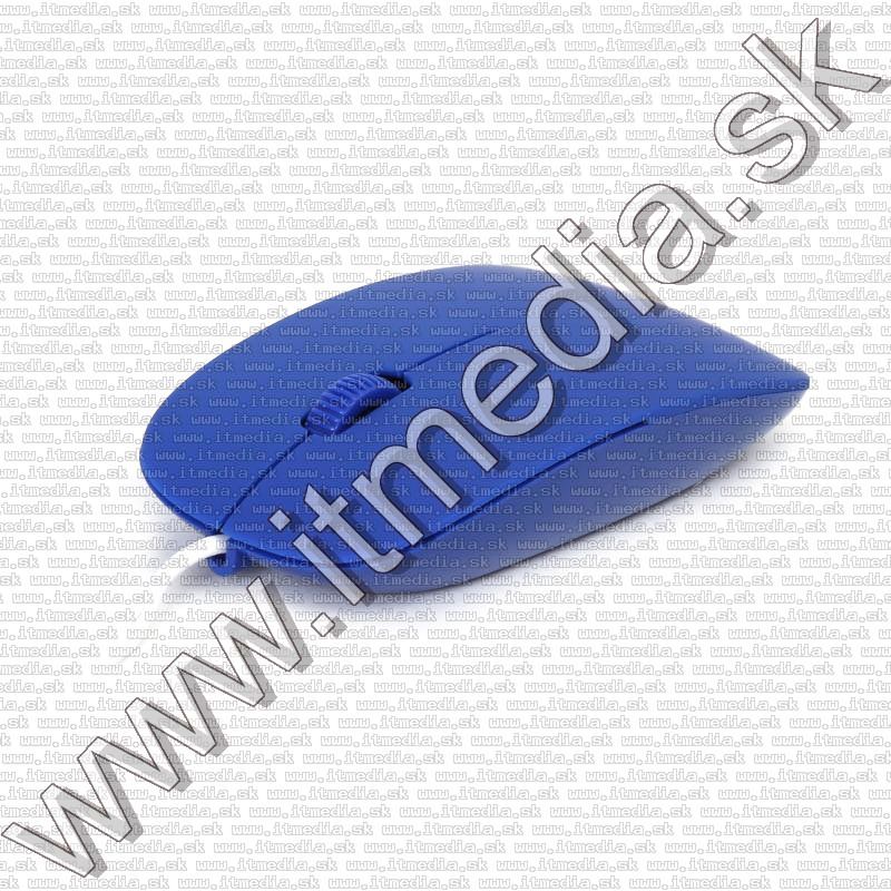 Image of Omega optikai egér USB (OM-414) *Gumírozott Sötét Kék* 1000dpi (42827) (IT11816)