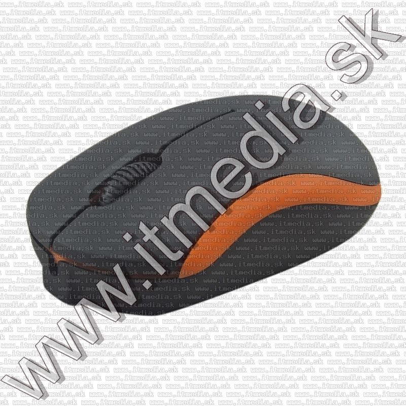 Image of Omega Optical Mouse USB (OM 07V) Black-Orange 1000dpi (43184) V2 (IT11949)