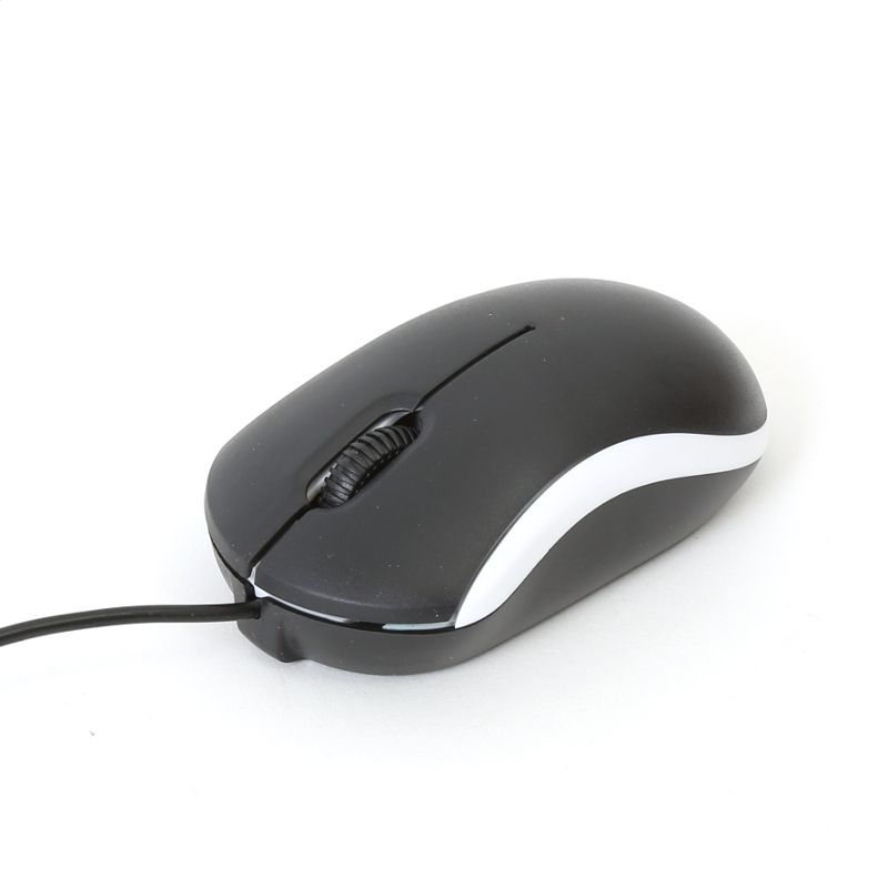 Image of Omega Optical Mouse USB (OM 07VW) Black-White 1000dpi (43212) V2 (IT14513)