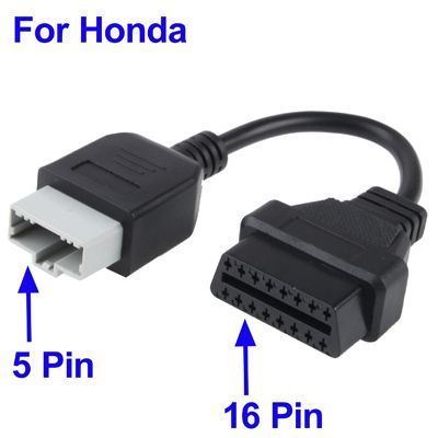 Image of OBD-II adapter kábel (5 pólusról 16 pólusra) Honda (IT9140)