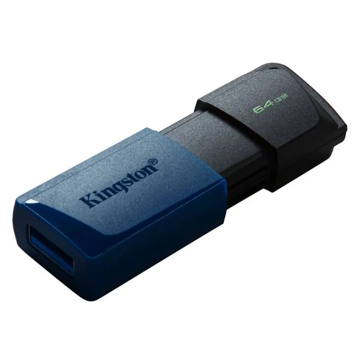 Image of Kingston USB 3.2 pendrive 64GB *EXODIA M* Black-Teal (IT14797)