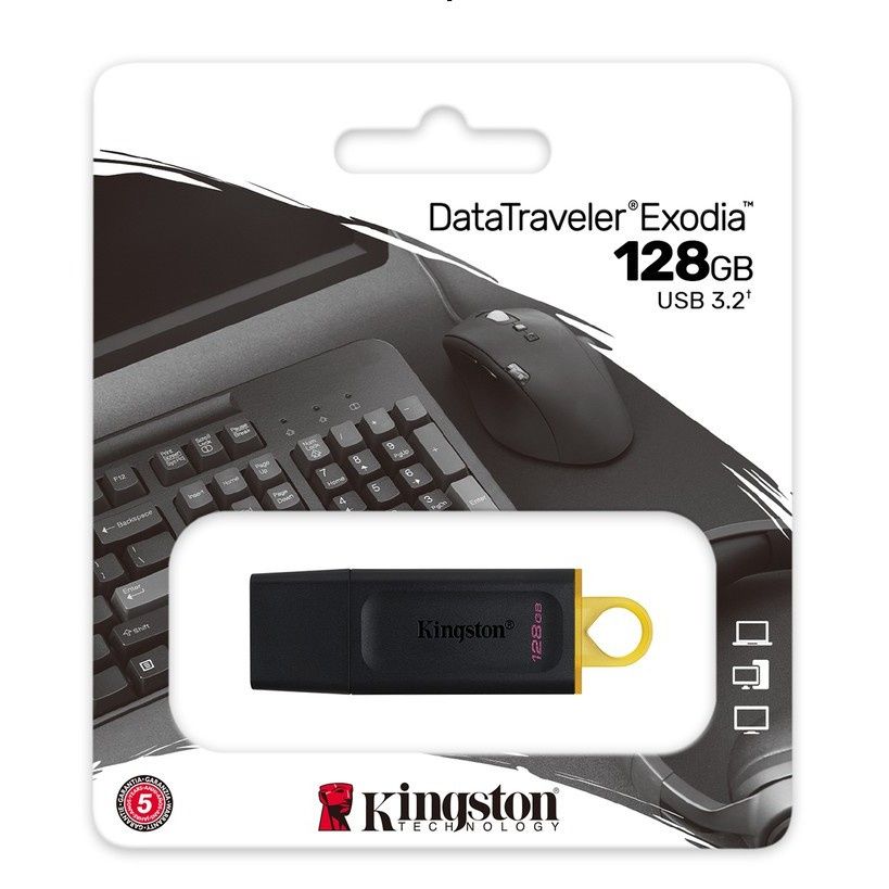 Image of Kingston USB 3.2 pendrive 128GB *EXODIA* (IT14743)