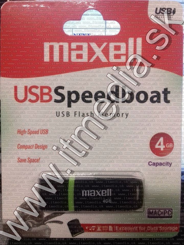 Image of Maxell Pendrive 4GB *Speetboat* (IT13229)