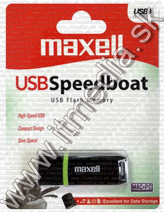 Maxell Pendrive 64GB *Speedboat* (IT14208) Image of Maxell Pendrive 64GB *Speedboat* (IT14208)