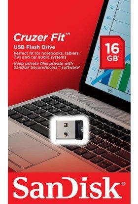 Image of Sandisk USB pendrive 16GB *Cruzer Fit* *NANO* (IT7744)