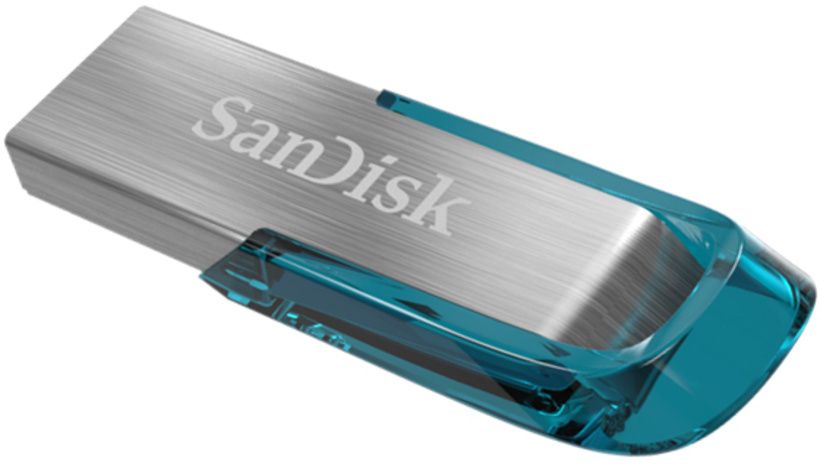 Image of Sandisk USB 3.0 pendrive 64GB *Cruzer Ultra Flair* [150R] Blue (IT14811)