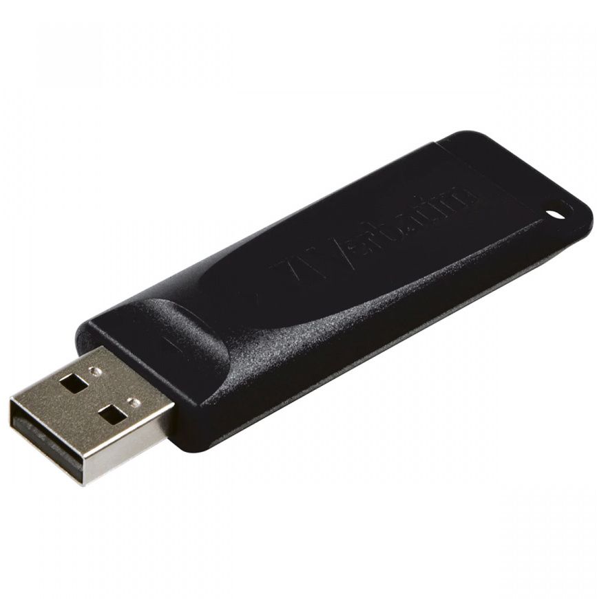 Image of Verbatim 64GB USB 2.0 Pendrive Slider (98698) (IT14834)