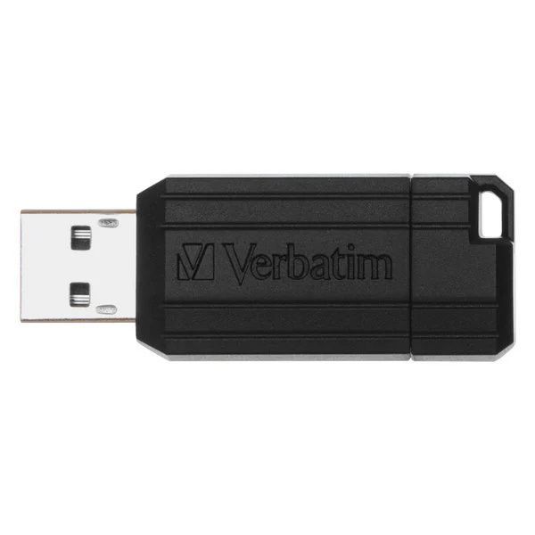 Image of Verbatim 128GB USB 2.0 Pendrive PinStripe (49071) INFO! (IT14745)