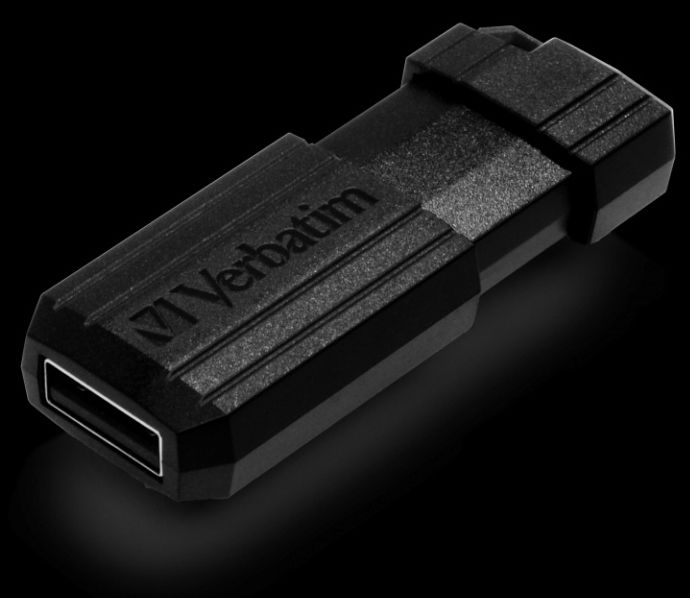 Image of Verbatim 64GB USB 2.0 Pendrive PinStripe (49065) NFO! (IT14626)