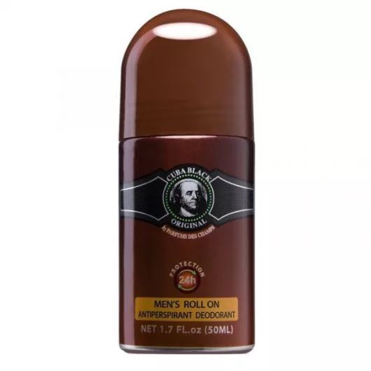Cuba 24h DEO Roll-on *Black* 50ml for Men (IT14727) Image of Cuba 24h DEO Roll-on *Black* 50ml for Men (IT14727)