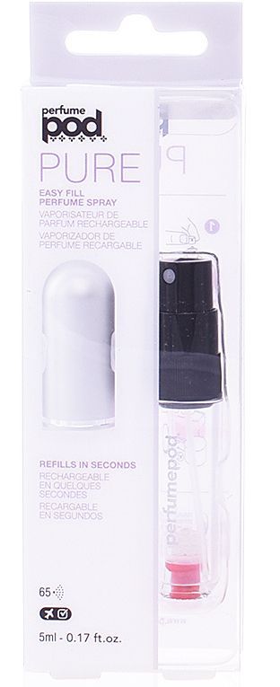 Image of PerfumePod Pure Easy Fill Perfume Sprayer 5ml Silver Info! (IT13487)