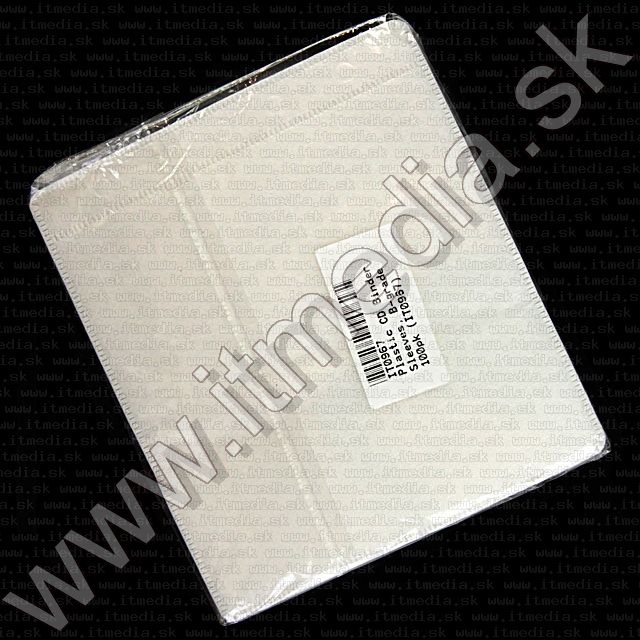Image of Plastic CD Binder Sleeves, B-grade 100pk 2CD (IT0967)