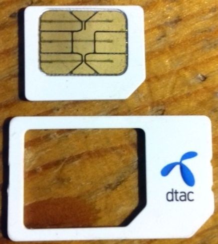 Image of Thai SIM kártya (feltöltős) Truemove-H Social miniSIM microSIM (IT13282)