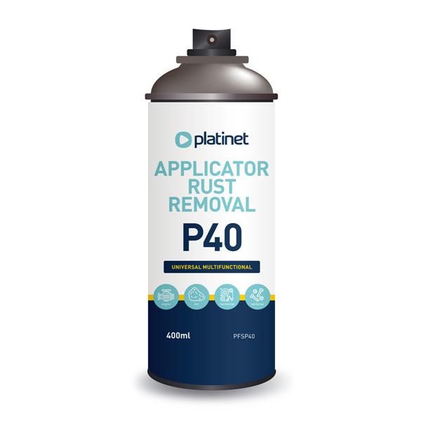 Image of Platinet P40 Rust Remover Spray 400ml [45093] (IT14295)