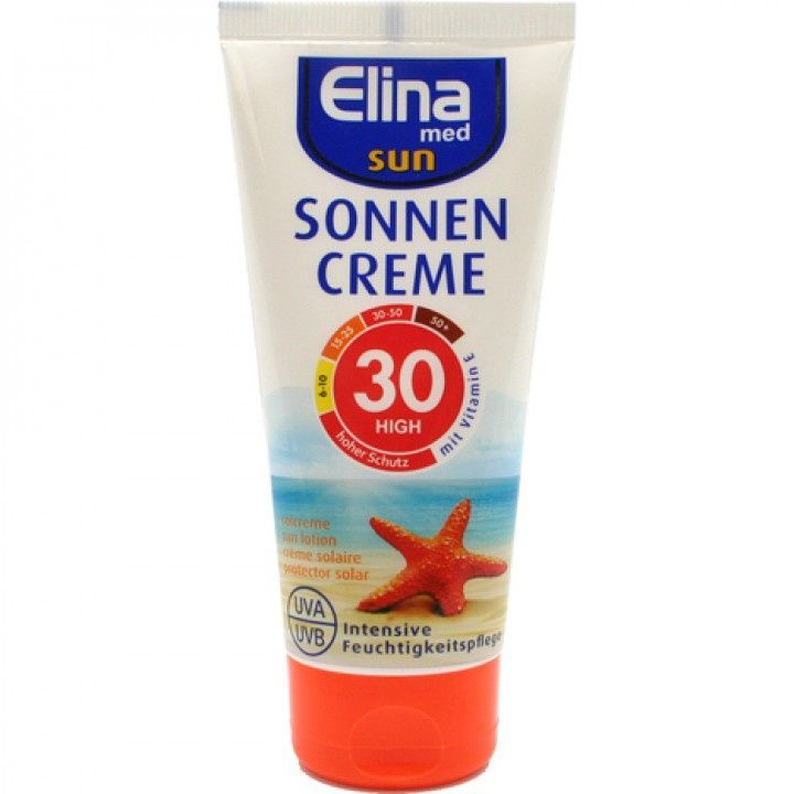 Elina med Sun Cream FP30 100ml (IT13970) Image of Elina med Sun Cream FP30 100ml (IT13970)