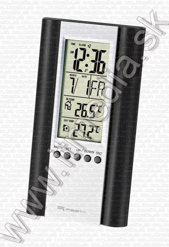 Fiesta Digital Weather Station with LCD (43569) Black (IT13048) Image of Fiesta Digital Weather Station with LCD (43569) Black (IT13048)