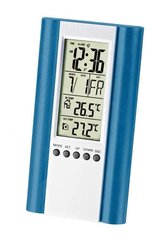 Fiesta Digital Weather Station with LCD (43570) Blue (IT13685) Image of Fiesta Digital Weather Station with LCD (43570) Blue (IT13685)