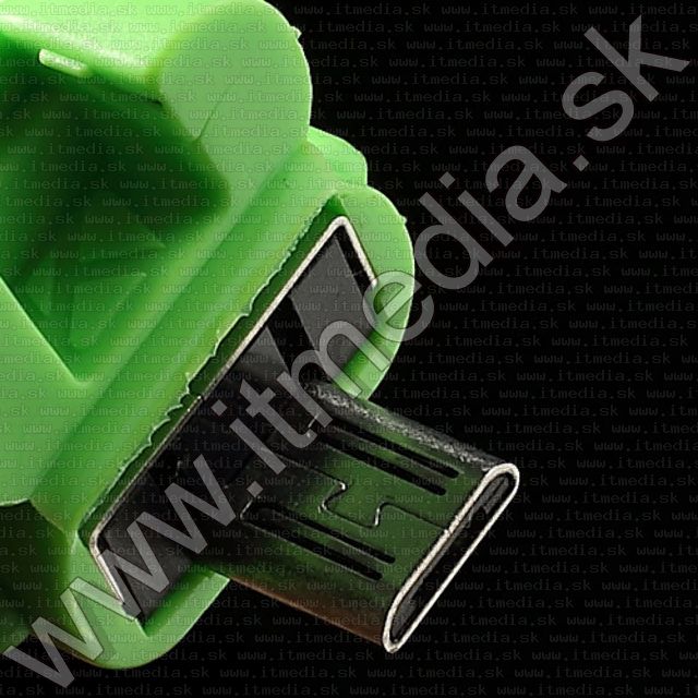 Image of USB OTG HOST Adapter (USB-Af/microUSB-Bm) V2 *Mini Robot*  (IT9780)