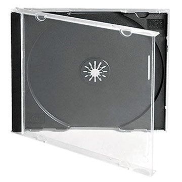 Image of CD Jewel Case, Normal, Black MP (NP) CZ (IT14460)