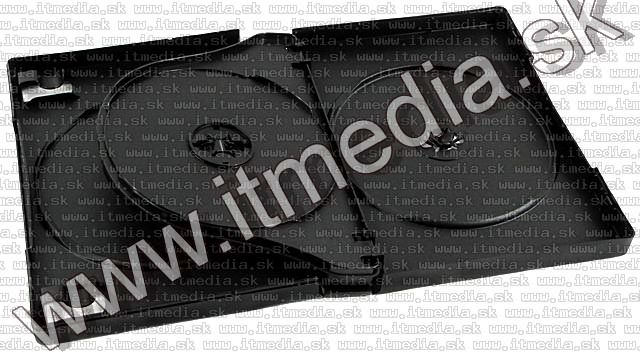 Image of Nexpak M-lock DVD Case Black, Double, 26mm (IT4457)