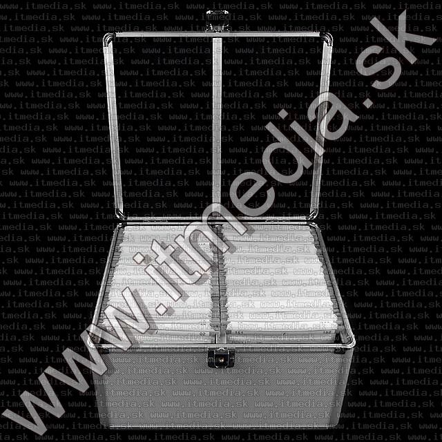 Image of Aluminium 300 pcs CD Box *info (IT0095)