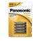Panasonic battery ALKALINE LR03 4-pack AAA (IT14672) Panasonic battery ALKALINE LR03 4-pack AAA (IT14672)