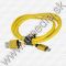 USB - microUSB cable 1m *YELLOW Leather* 2.4A HQ *Blister* (IT14391) USB - microUSB cable 1m *YELLOW Leather* 2.4A HQ *Blister* (IT14391)