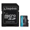 Kingston microSD-XC card 64GB UHS-I U3 A2 + adapter [170R70W] Canvas Go Plus! (IT14663)