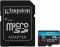 Kingston microSD-XC card 128GB UHS-I U3 A2 + adapter [170R70W] Canvas Go Plus! (IT14662)