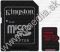 Kingston microSD-XC card 128GB UHS-I U3 Class10 + adapter (100/80 MBps) Canvas React (IT13709) Kingston microSD-XC card 128GB UHS-I U3 Class10 + adapter (100/80 MBps) Canvas React (IT13709)