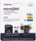 Platinet microSD-XC card 128GB *Class10* 4in1 *OTG* !info (45650) (IT14768)