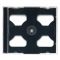 CD Case, DOUBLE *Black Tray* (IT14459) CD Case, DOUBLE *Black Tray* (IT14459)