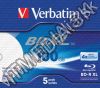 Olcsó Verbatim BluRay BDXL BD-R 4x (100GB) NormalJC (43789) Printable (IT14423)
