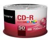 Olcsó Sony CD-R 52x **printable** 50cake (IT3533)