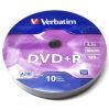 Olcsó Verbatim DVD+R 16x **10cw**  (96249) (IT14465)