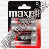 Olcsó Maxell D R20 cink-szén féltartós elem 2db *Bliszter* (IT7433)