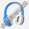 Olcsó Vezetéknélküli Bluetooth fejhallgató headset [44458] kék (IT14272)