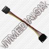 Olcsó SATA Power Cable Extender 15cm (IT7761)