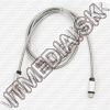 Olcsó USB - microUSB cable Metal 1m *Silver* 1.8A HQ (IT14393)