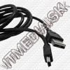 Olcsó USB A - 5p mini USB Cable 1m *black* HQ Bulk (IT8146)
