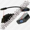 Olcsó HDMI apa -> D-SUB (VGA) anya konverter kábel *Aktív* (IT9628)