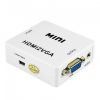 Olcsó HDMI male - D-SUB (VGA) female + audio jack converter box *Active* (IT14054)