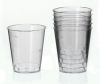 Olcsó Műanyag rövides (vodkás) pohár 4cl 50x Víztiszta (Polisztirol) (IT11666)