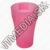 Olcsó Műanyag pohár 400ml *Rózsaszín* (IT9627)