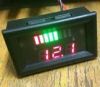 Olcsó Electronic Voltage Meter 8-bar Red Car 12V 2wire (IT14332)