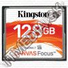 Kingston Compact Flash (CF) card 128GB *Canvas Focus* [150R130W] UDMA7 (IT13882)