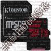 Olcsó Kingston microSD-XC card 64GB UHS-I U3 Class10 + adapter (100/80 MBps) Canvas React (IT13532)