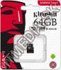 Kingston microSD-XC card 64GB UHS-I U1 Class10 (80/10 MBps) Canvas Select (IT13929) Kingston microSD-XC card 64GB UHS-I U1 Class10 (80/10 MBps) Canvas Select (IT13929)