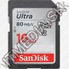 Olcsó Sandisk SD-HC kártya 16GB UHS-I U1 *Ultra* Class10 80MB/s (IT11629)