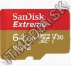 Olcsó Sandisk microSD-XC kártya 64GB UHS-I U3 V30 A2 [160R60W] +adapter (IT13636)
